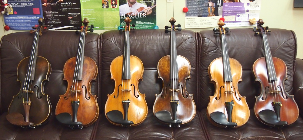 ドイツ・チェコのオールドのバイオリン | 弦楽器トリオ