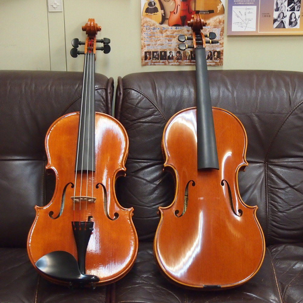 イタリア・クレモナのバイオリン、ビオラを入荷しました。 | 弦楽器トリオ